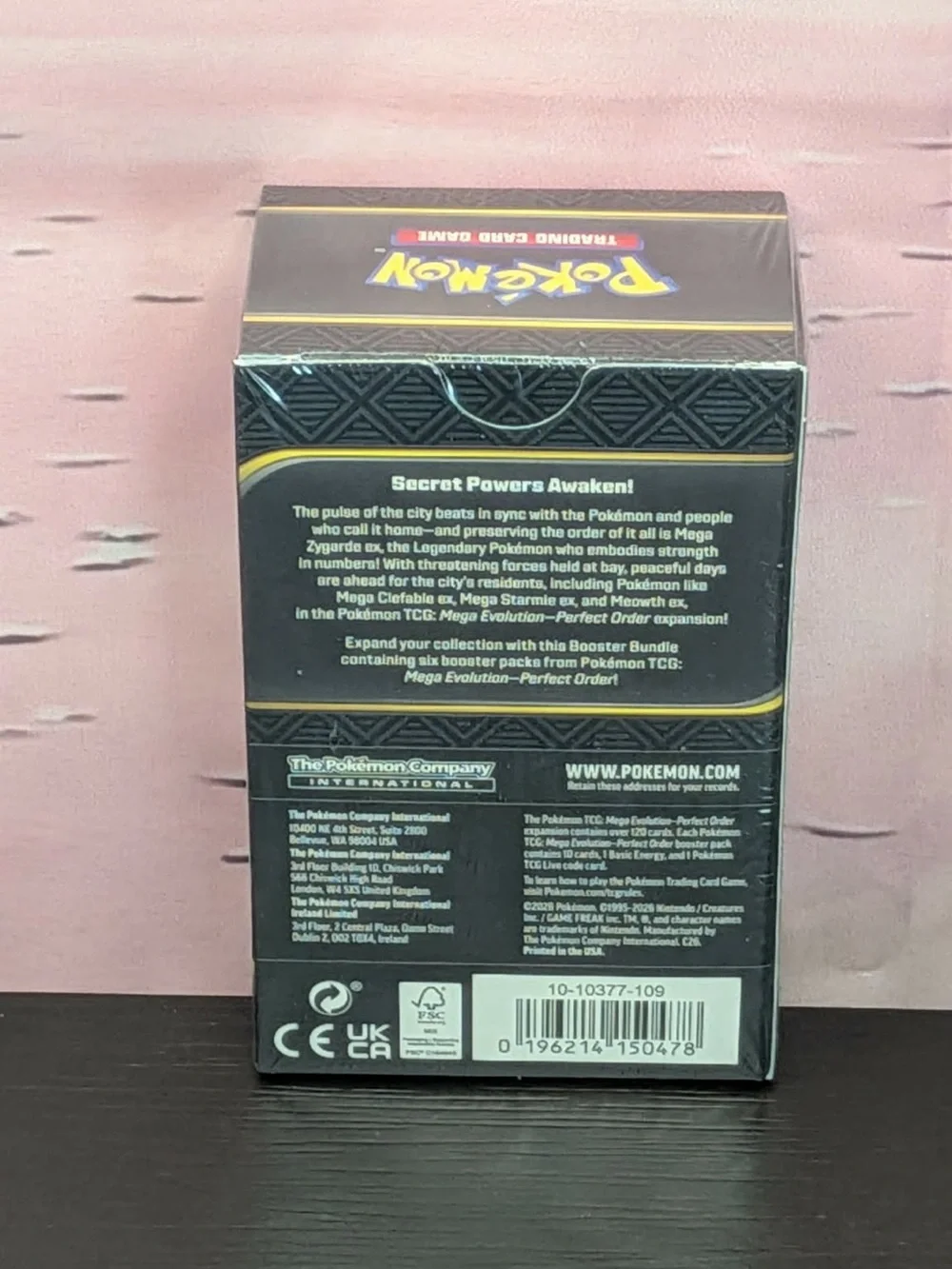 Pokémon TCG Mega Evolution Perfect Order Booster Bundle Box. New and Sealed.
